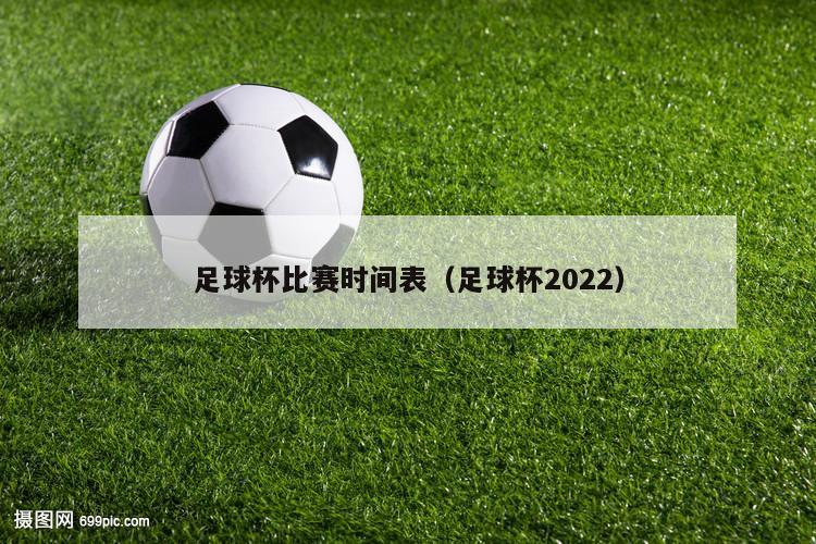 足球杯比赛时间表（足球杯2022）